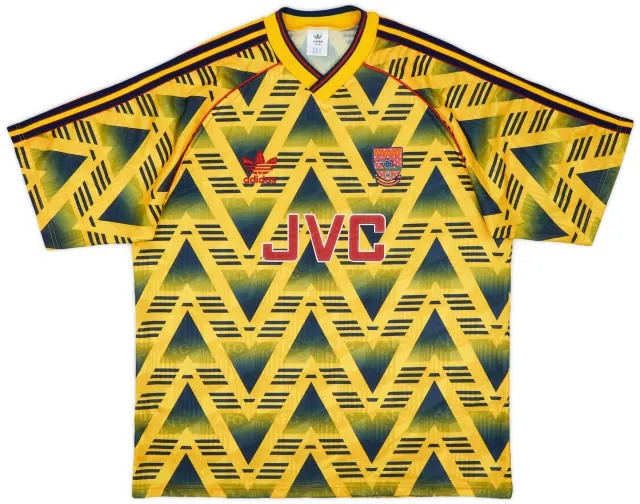 1991-93 Arsenal Away Shirt - 9/10 - (L/XL)