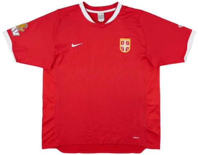 2007-08 Serbia Home Shirt - 7/10 - (XL)