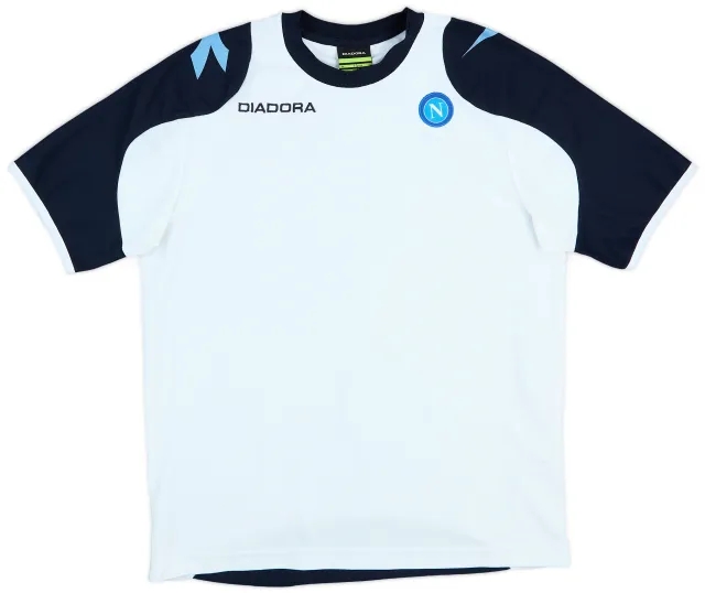 2008-09 Napoli Diadora Training Shirt - 9/10 - (XS)