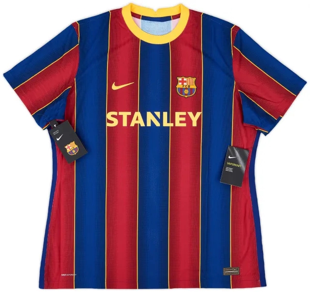 2020-21 Barcelona Womens Authentic Home Shirt (Women's XL)
