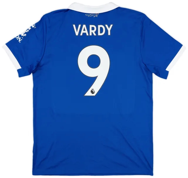 2022-23 Leicester Home Shirt Vardy #9 (L)