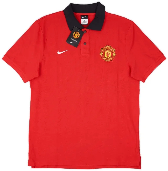 2013-14 Manchester United Nike Polo Shirt (XL)
