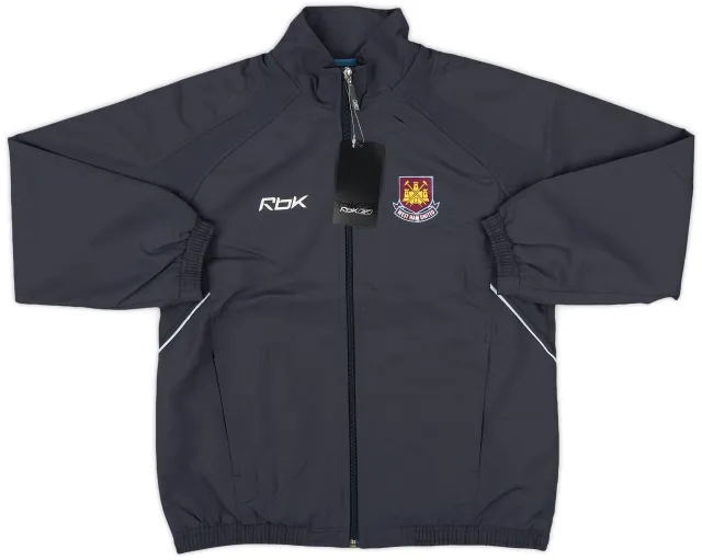 2005-07 West Ham Reebok Track Jacket (L.Boys)