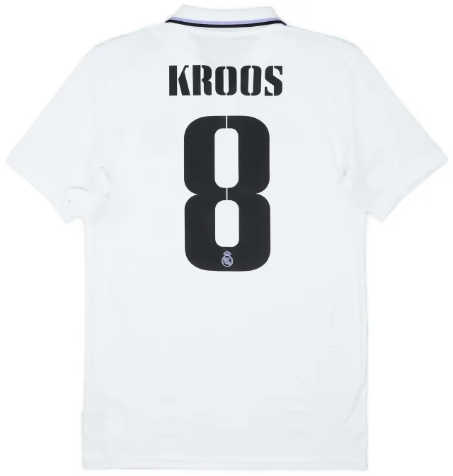 2022-23 Real Madrid Home Shirt Kroos #8 (S)
