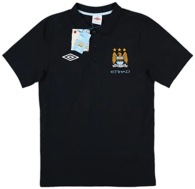 2011-12 Manchester City Umbro Polo Shirt (S)