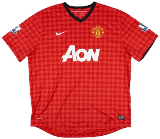 2012-13 Manchester United Home Shirt - 9/10 - (XXL)