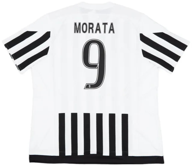 2015-16 Juventus Home Shirt Morata #9 (XXL)