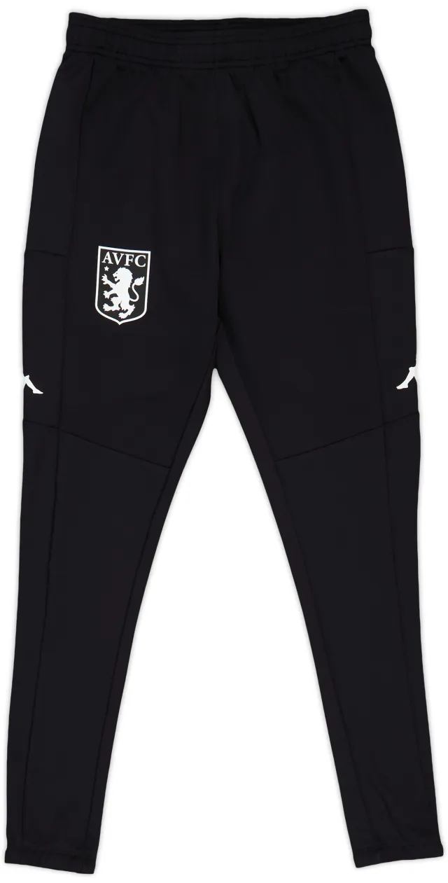 2019-20 Aston Villa Kappa Track Pants/Bottoms - 9/10 - (S)