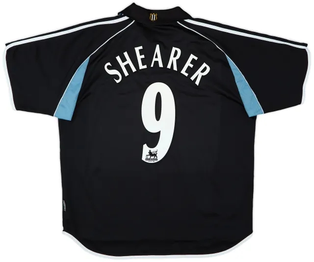 2000-01 Newcastle Away Shirt Shearer #9 - 9/10 - (L)