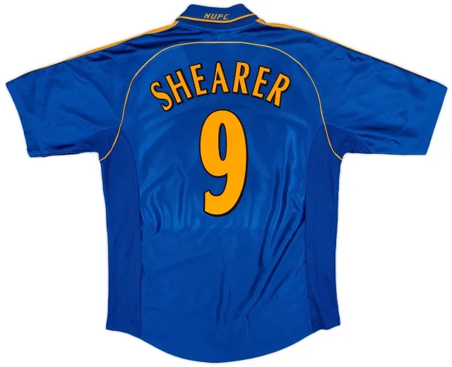 1998-99 Newcastle Away Shirt Shearer #9 - 8/10 - (L)