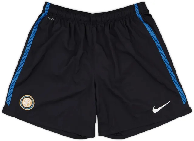 2010-11 Inter Milan Home Shorts - 10/10 - (M)