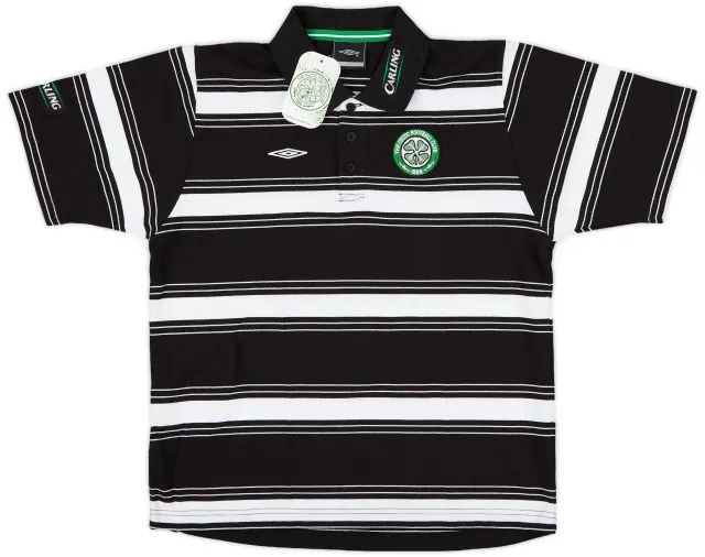 2003-04 Celtic Umbro Polo Shirt (XL.Boys)