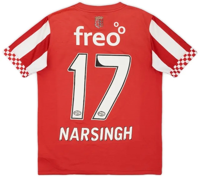2012-13 PSV Home Shirt Narsingh #17 - 7/10 - (XL.Boys)