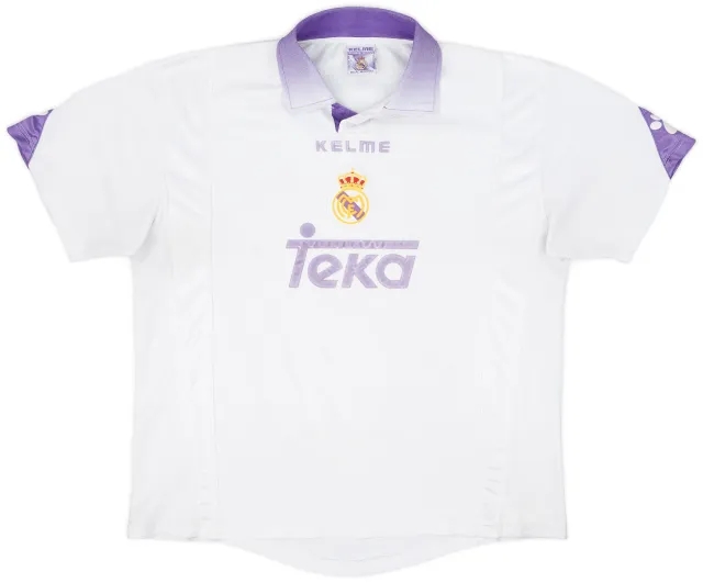 1997-98 Real Madrid Home Shirt - 5/10 - (XL)