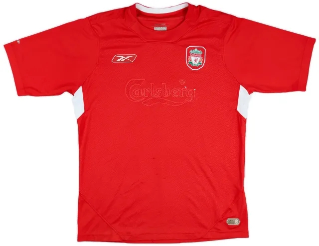 2004-06 Liverpool Home Shirt - 3/10 - (L)