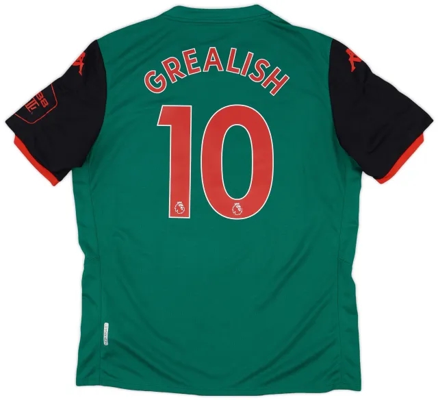 2019-20 Aston Villa Third Shirt Grealish #10 - 7/10 - (XXL)