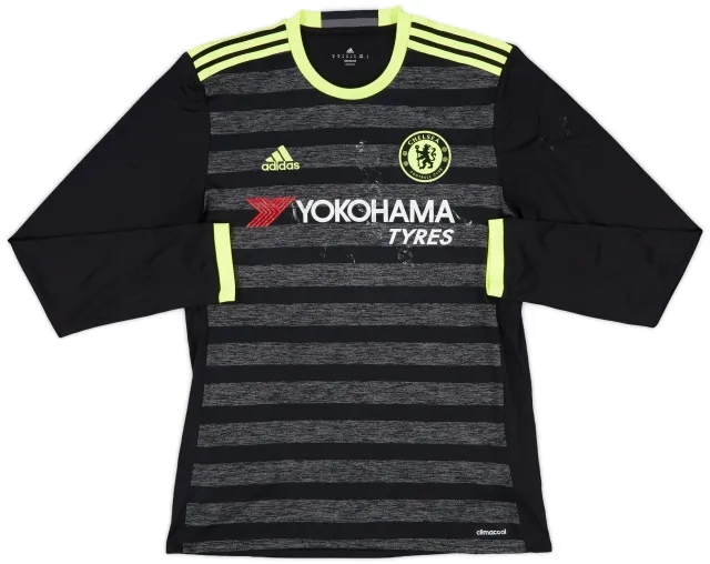 2016-17 Chelsea Away L/S Shirt - 4/10 - (M)
