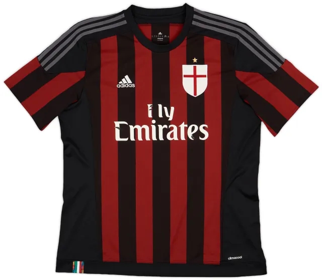 2015-16 AC Milan Home Shirt - 5/10 - (XL)