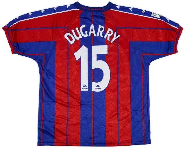 1997-98 Barcelona Home Shirt Dugarry #15 - 7/10 - (XL)