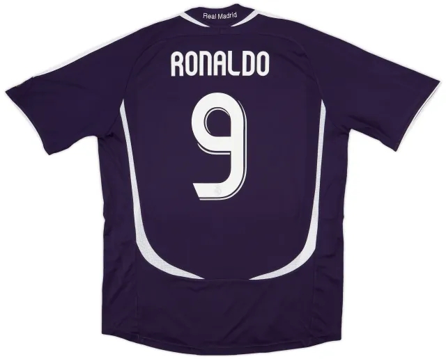 2006-07 Real Madrid Third Shirt Ronaldo #9 - 8/10 - (L)