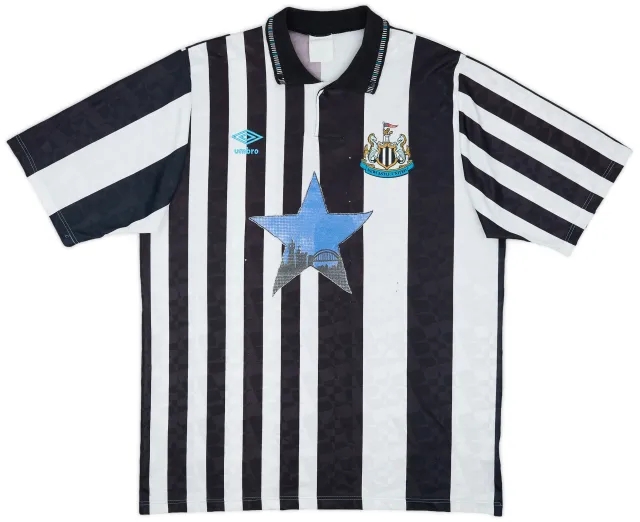 1993-95 Newcastle Home Shirt - 5/10 - (XL)