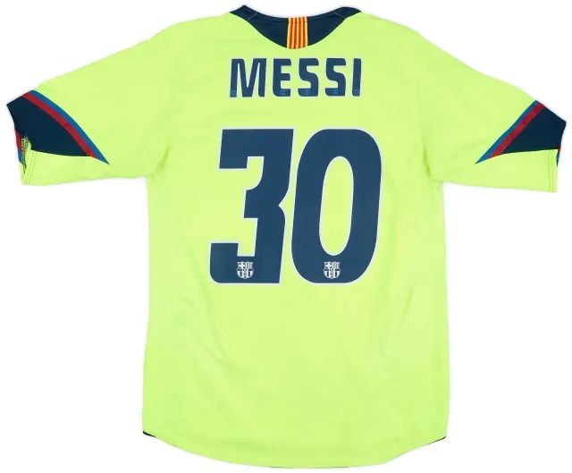 2005-06 Barcelona Away Shirt Messi #30 - 6/10 - (S)