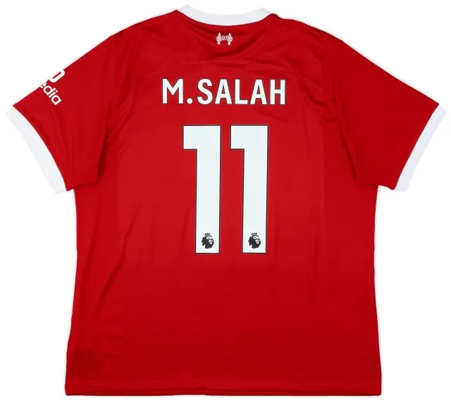 2023-24 Liverpool Home Shirt M.Salah #11 - 8/10 - (XL)