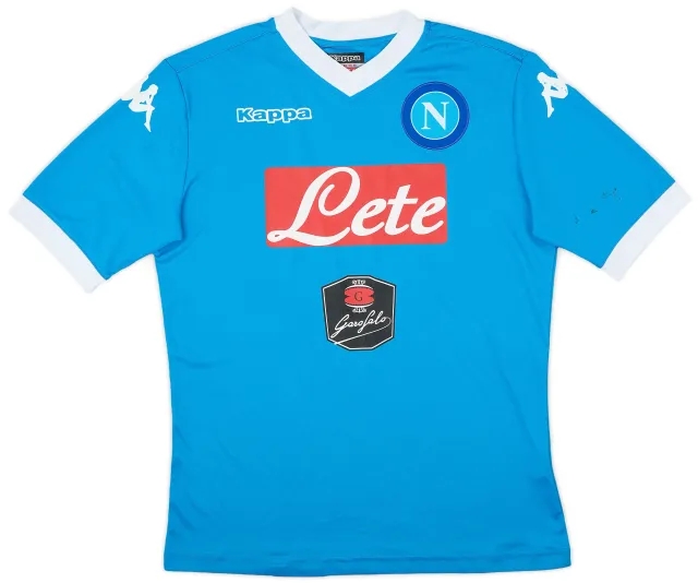 2015-16 Napoli Basic Home Shirt - 7/10 - (L)