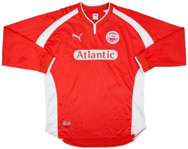 2000-01 Aberdeen Home L/S Shirt - 5/10 - (L)