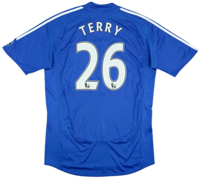 2006-08 Chelsea Home Shirt Terry #26 - 6/10 - (M)