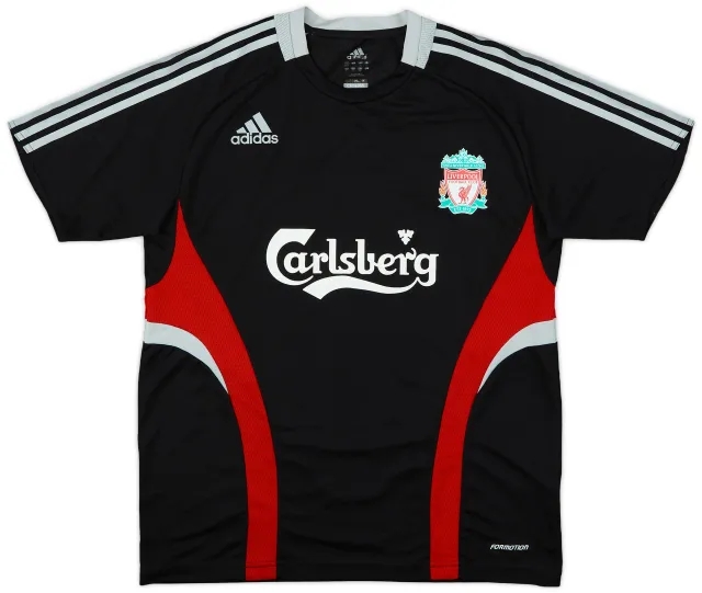 2008-09 Liverpool adidas Formotion Training Shirt - 8/10 - (M)