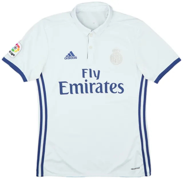 2016-17 Real Madrid Home Shirt - 4/10 - (XL.Boys)