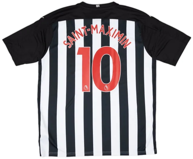 2020-21 Newcastle Home Shirt Saint-Maximin #10 - 9/10 - (XXL)