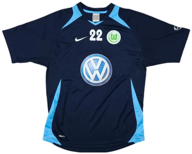 2008-09 Wolfsburg Nike Player Issue Training Shirt #22 - 5/10 - (S)