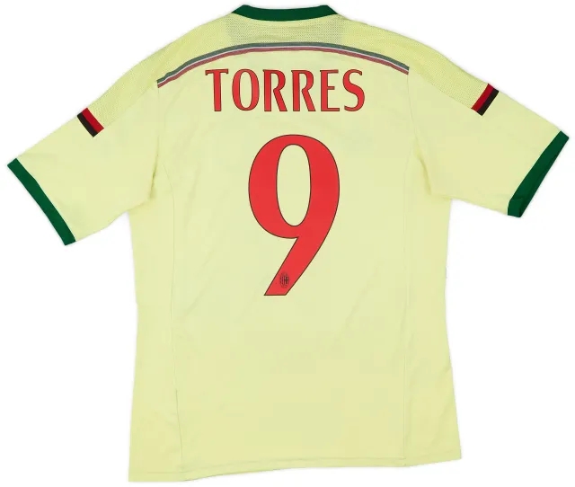 2014-15 AC Milan Third Shirt Torres #9 - 5/10 - (M)