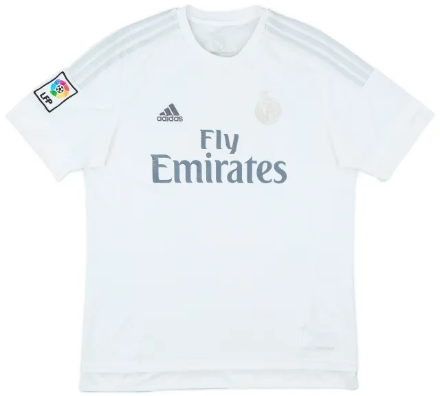 2015-16 Real Madrid Home Shirt - 4/10 - (M)