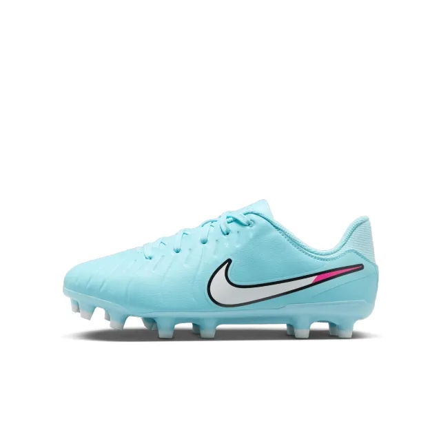 Nike Jr. Tiempo Legend 10 Academy Younger/Older Kids' Multi-Ground Low-Top Football Boot - Blue - Recycled Content Minimum