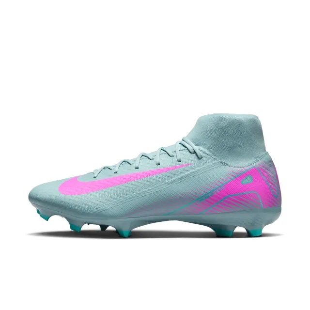 Nike Mercurial Superfly 10 Academy MG High-Top Football Boot - Grey