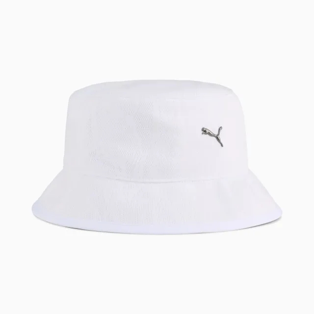 PUMA Jer-She Bucket Hat, White, size Large