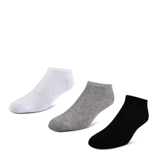 Foot Locker 3 Pack Active Dry Low-cut Unisex Socks - Grey