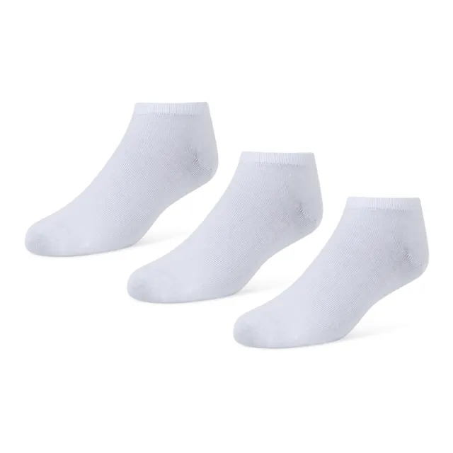 Foot Locker 3 Pack Active Dry Low-cut Unisex Socks - White