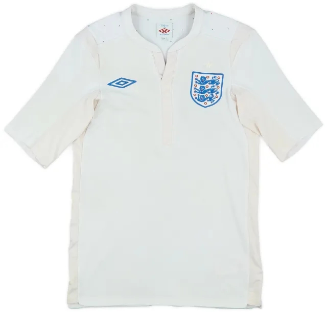 2010-11 England Home Shirt - 4/10 - (S)