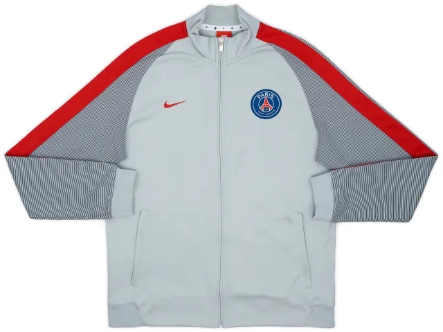2017-18 Paris Saint-Germain Nike Track Jacket - 8/10 - (L)