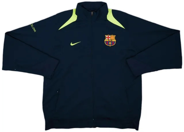 2005-06 Barcelona Nike Track Jacket - 8/10 - (L)