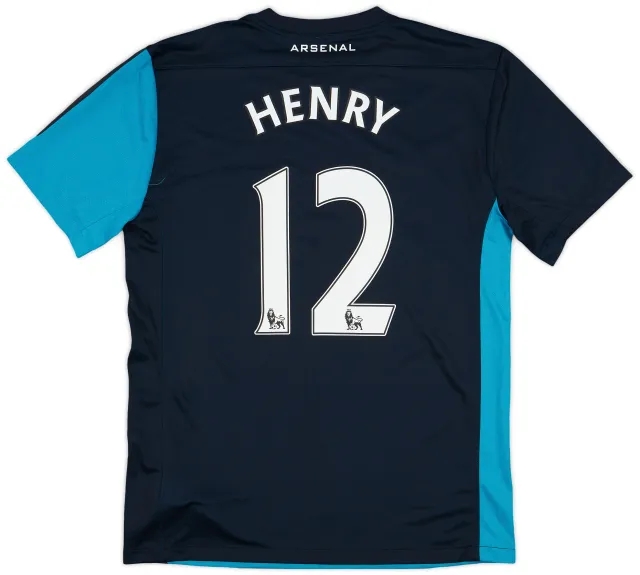 2011-12 Arsenal Away Shirt Henry #12 - 9/10 - (M)