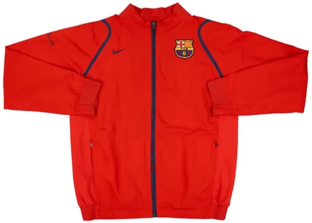 2006-07 Barcelona Nike Track Jacket - 8/10 - (XL)