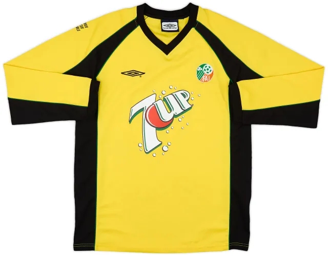 2001-02 Ireland Soccer School Umbro GK Training Shirt - 8/10 - (M)