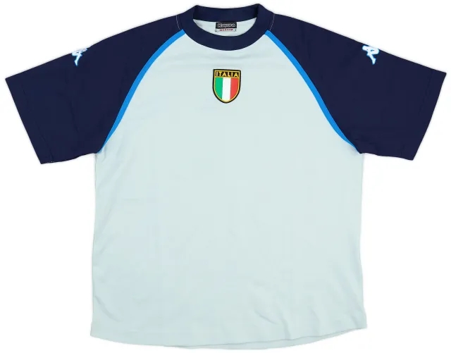 2002-03 Italy Kappa Training Shirt - 10/10 - (M)