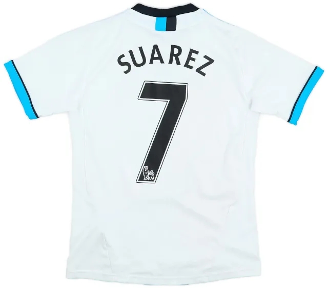 2011-12 Liverpool Third Shirt Suarez #7 - 6/10 - (M.Boys)