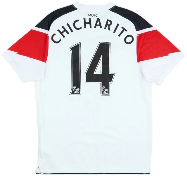 2010-12 Manchester United Away Shirt Chicharito #14 - 6/10 - (S)